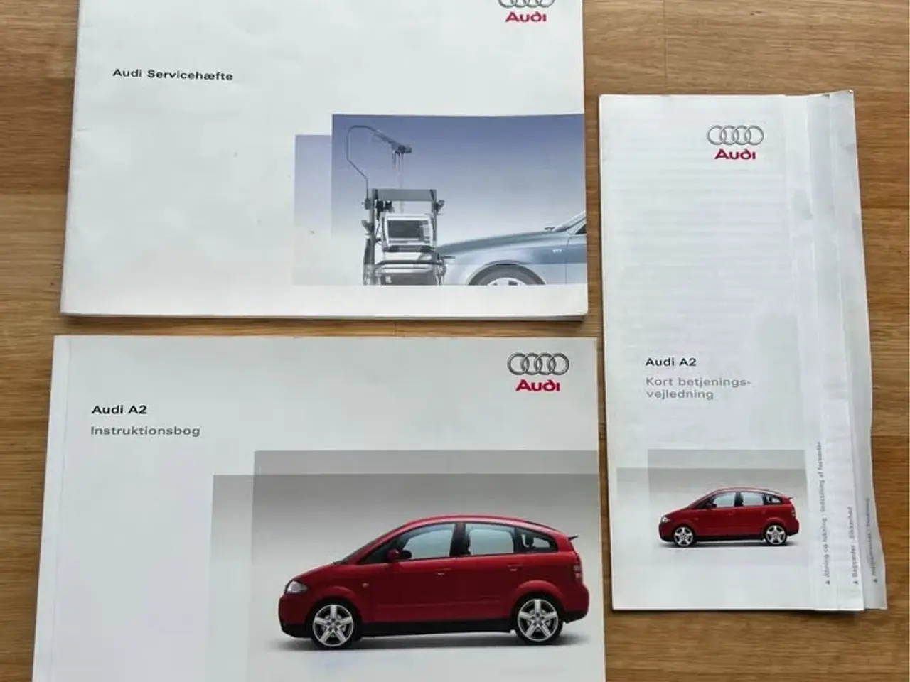 Billede 1 - Søger dansk instruktionsbog til Audi A2 3L årgang