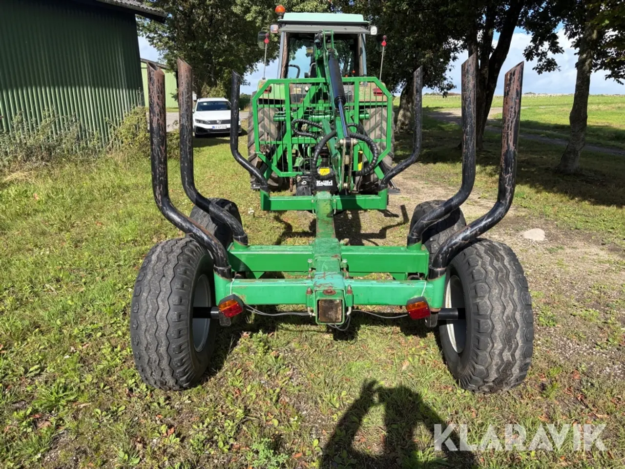 Billede 4 - Skovvogn Kellfri SV 6 med 4.7 meter kran