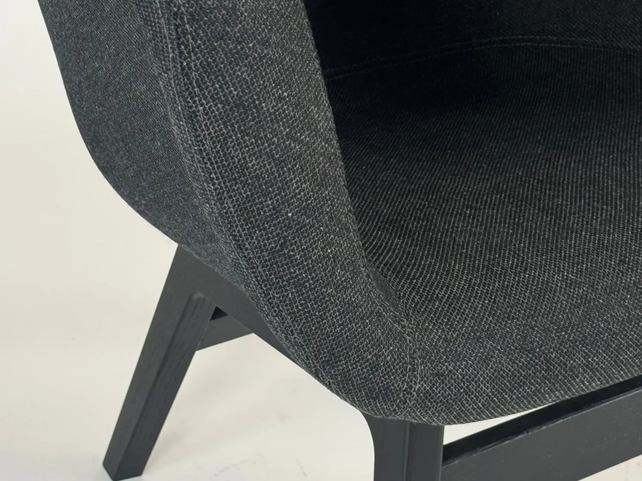 Billede 6 - +HALLE Chester Loungestol – Sort