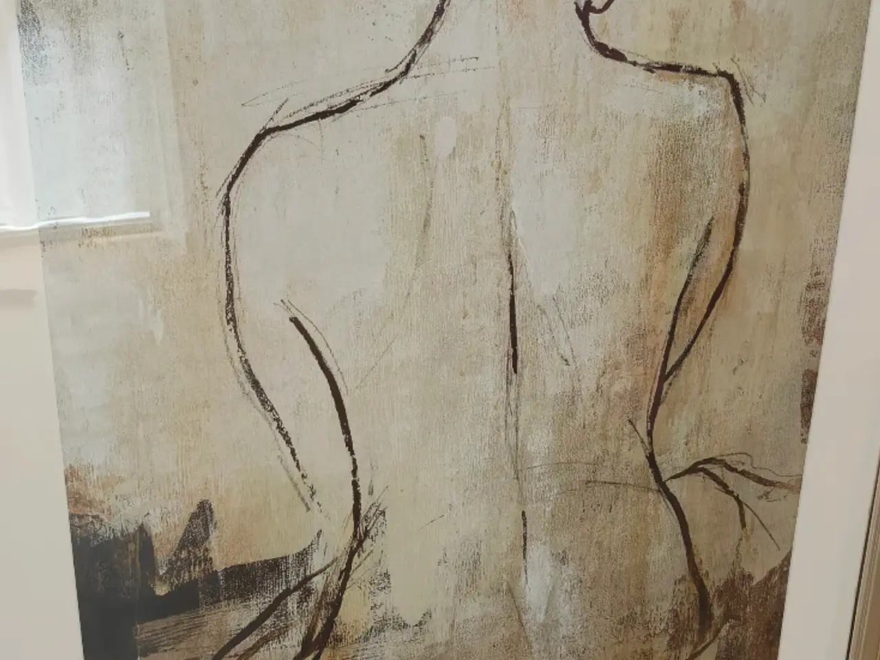Billede 2 - Stort indrammet kunsttryk af Cynthia Bridges