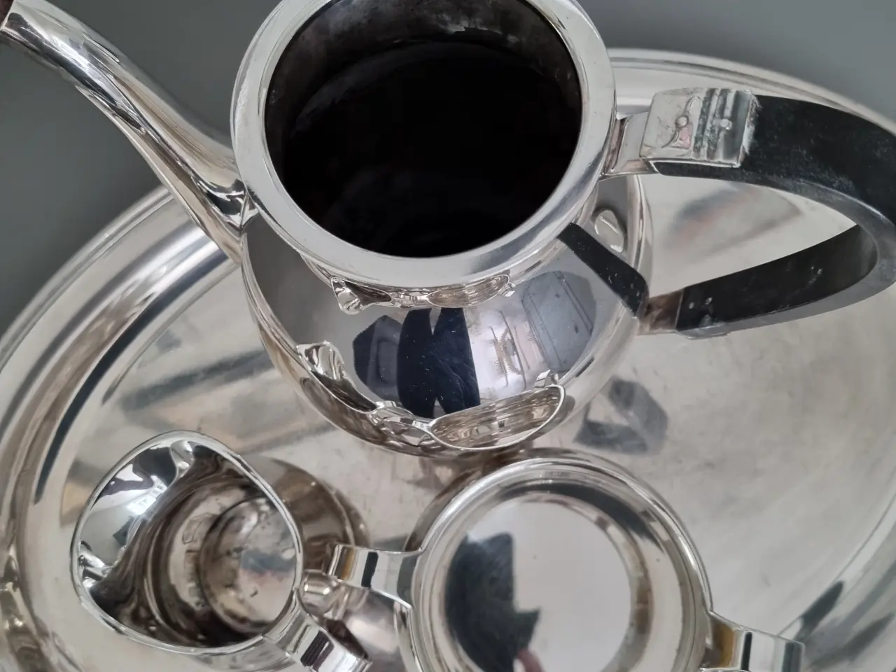 Billede 4 - ATLA Kaffesæt i sølvplet fra 1938 