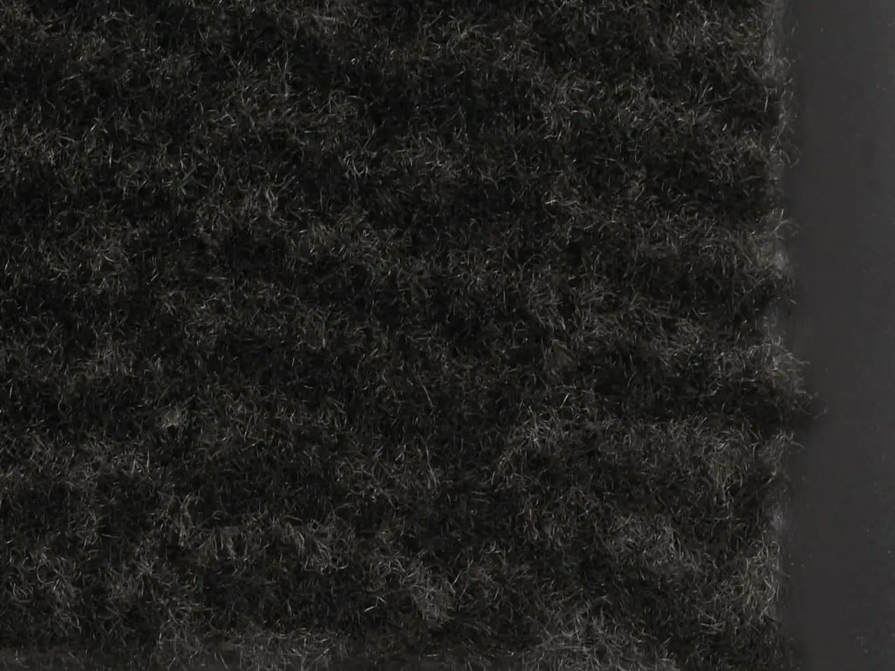 Billede 4 - Måtte med støvkontrol - rektangulær tuftet 60 × 90 cm, sort