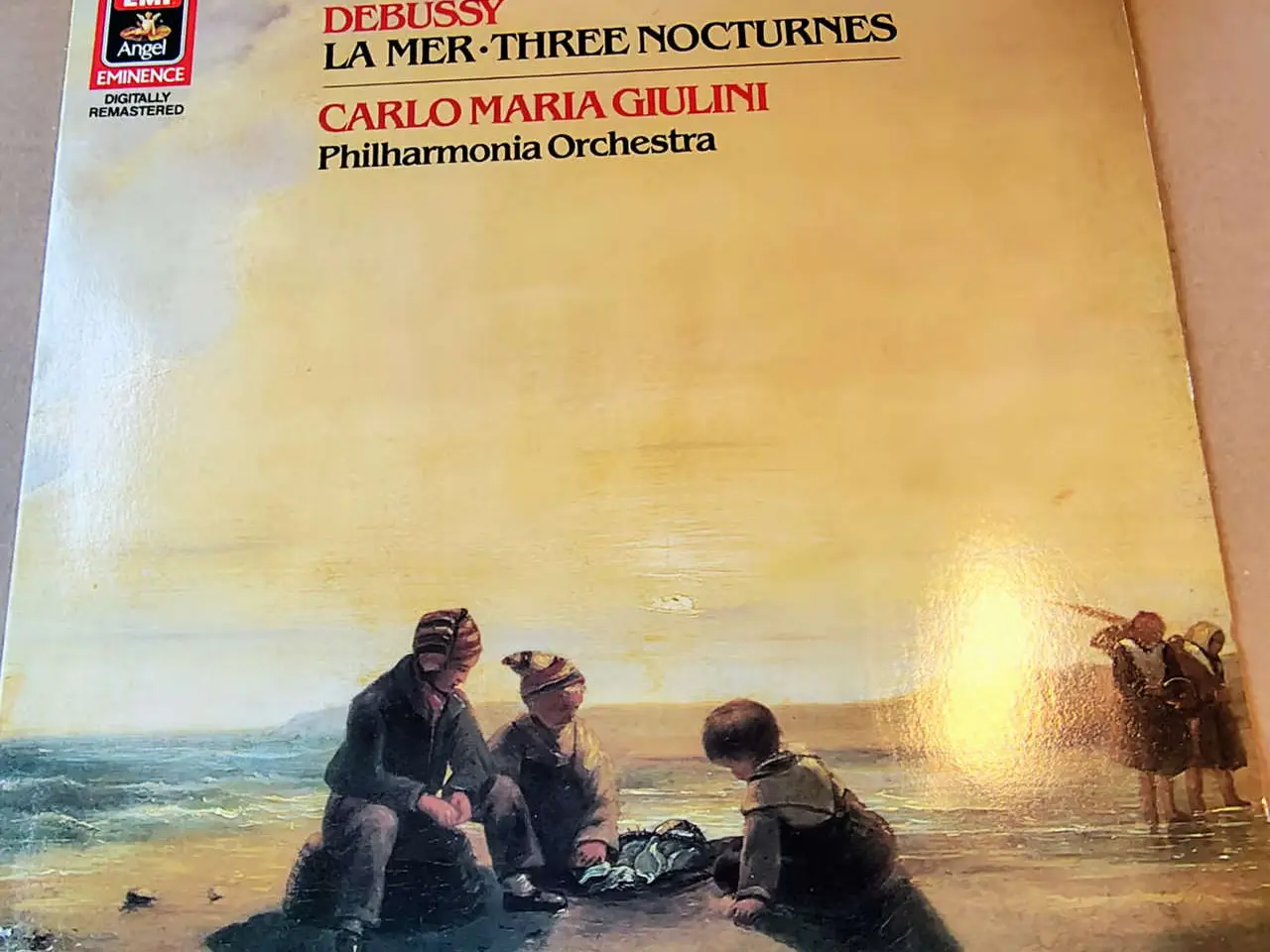 Billede 1 - Debussy: La Mer + 3 nocturnes, Giulini - LP