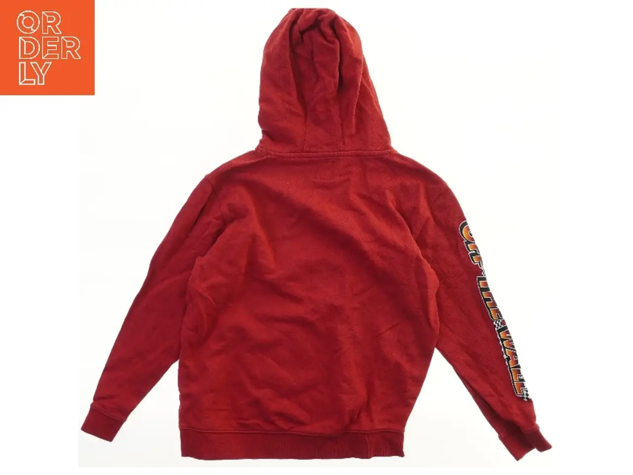 Billede 2 - Rød hættetrøje med Vans logo fra Vans (str. XL)
