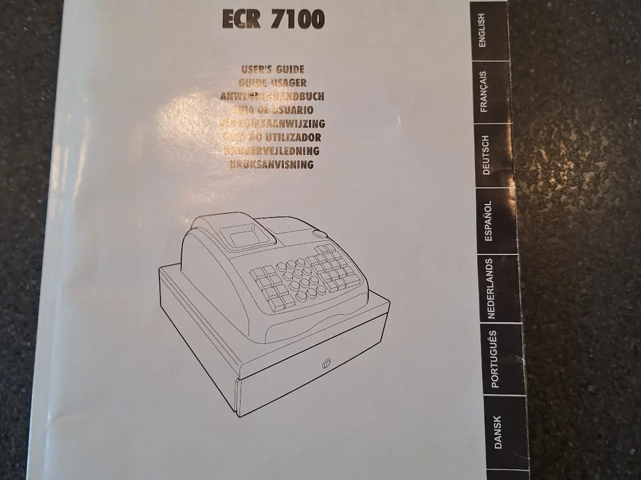 Billede 2 - Olivetti ECR 7100 kasseapparat
