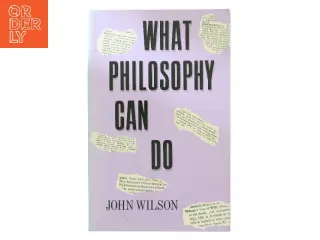 What philosophy can do af John Wilson (1928-) (Bog)
