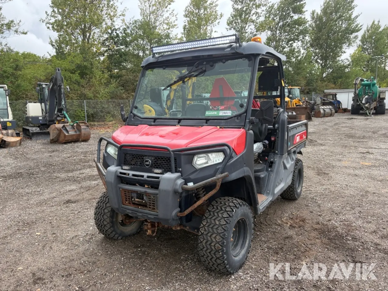 Billede 1 - Utv Kioti K9 2400 med hydraulisk tiplad