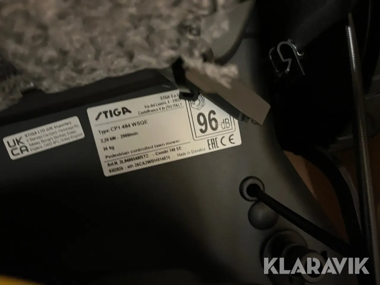 Billede 8 - Plæneklipper Stiga Combi 748 SE benzindreven