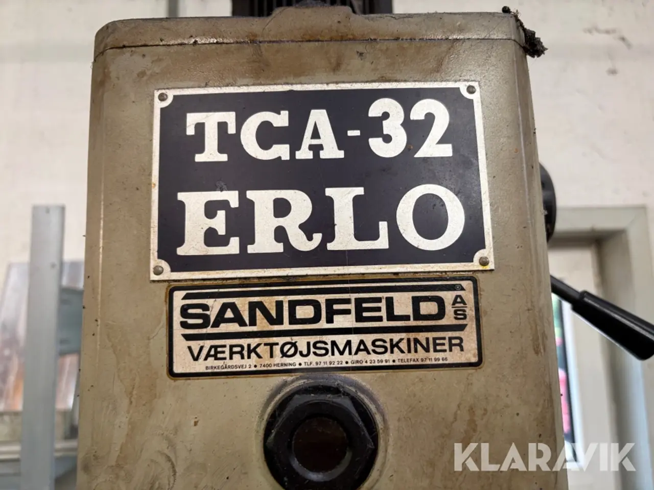 Billede 5 - Søjleboremaskine ERLO TVA-32