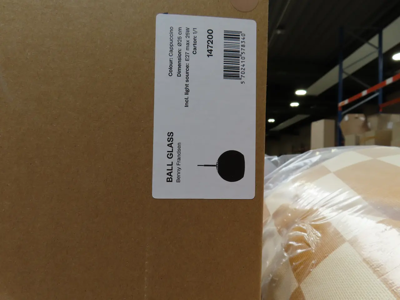 Billede 2 - Loftlampe BENNY FRANDSEN BALL