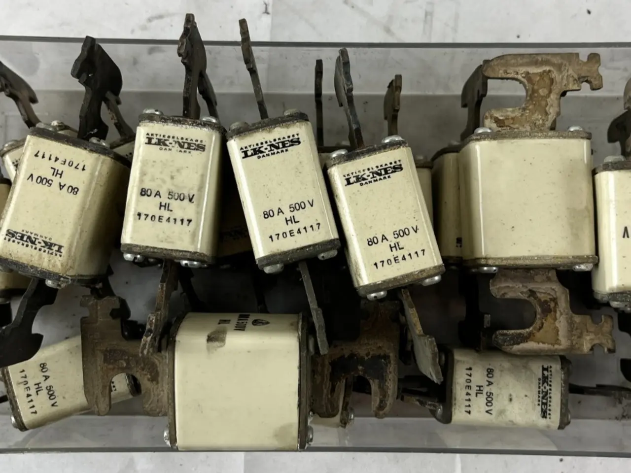Billede 1 - Bussmann 170E4317 80A 500V HL Fuses parti Of 18–20