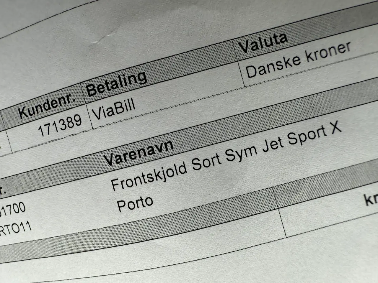 Billede 10 - Nyt frontskjold Sort Sym Jet Sport X