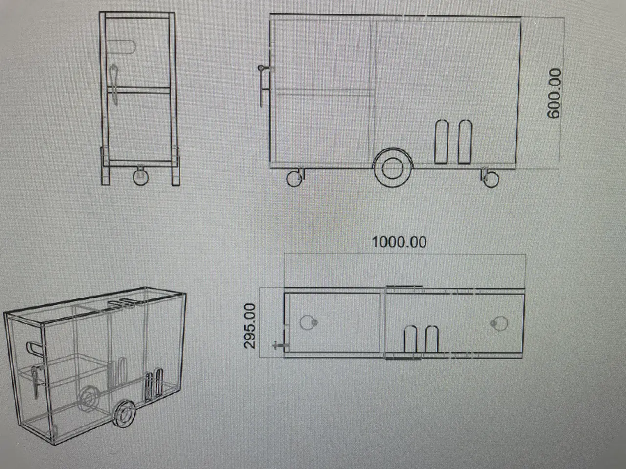 Billede 1 - Personlig computer skab