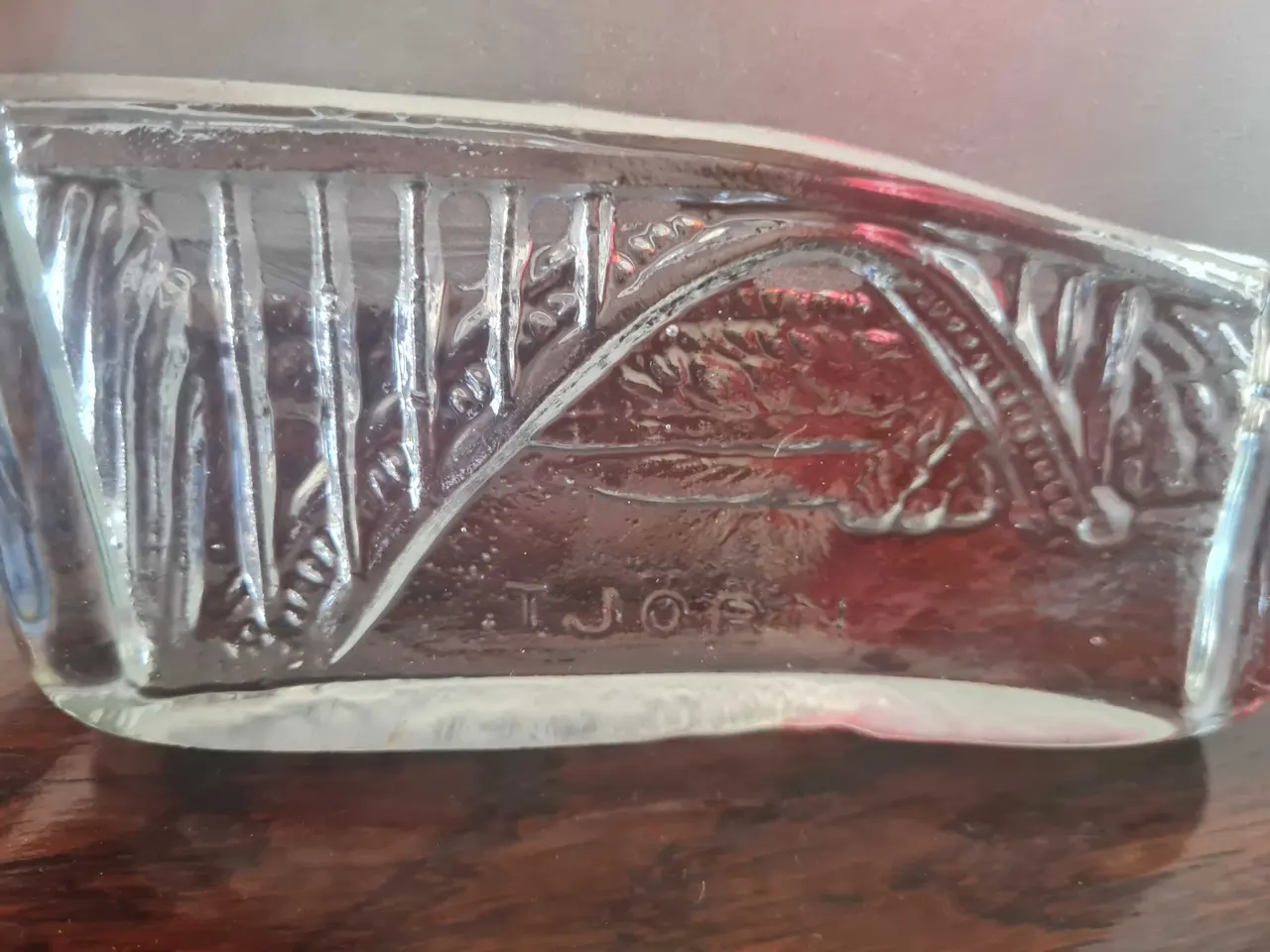 Billede 4 - Pukeberg glas relief