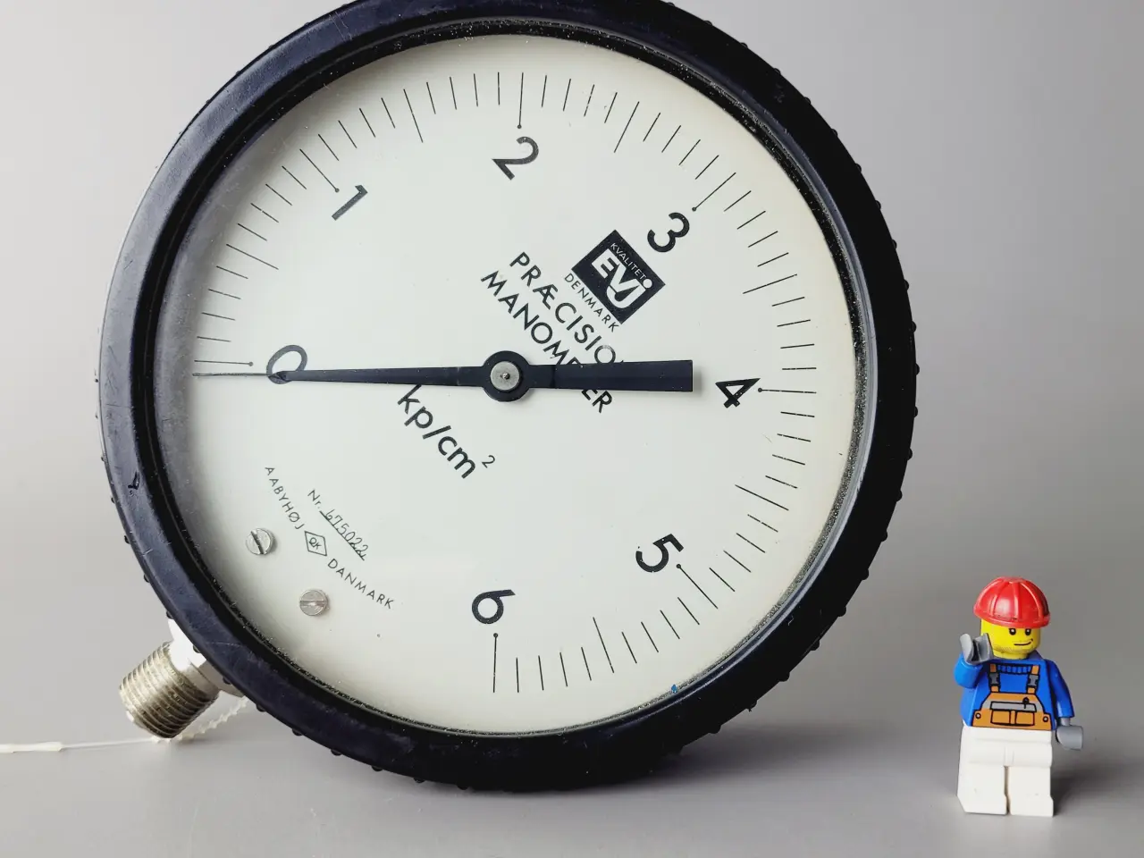 Billede 1 - ⭐️· Vintage Kvalitets Præcisionsmanometer EV DK