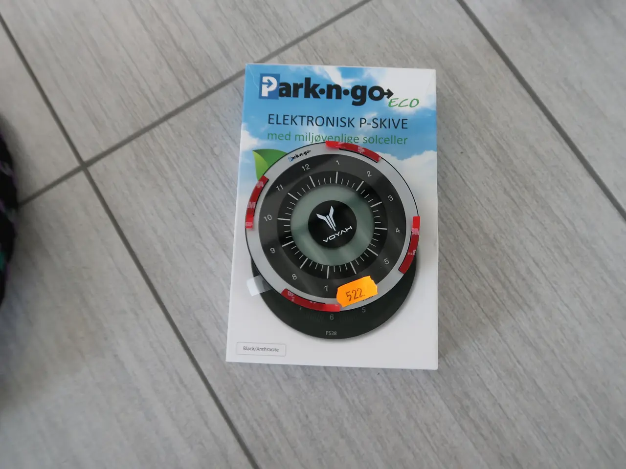 Billede 1 - Elektronisk p-skive PARK-N-GO Eco