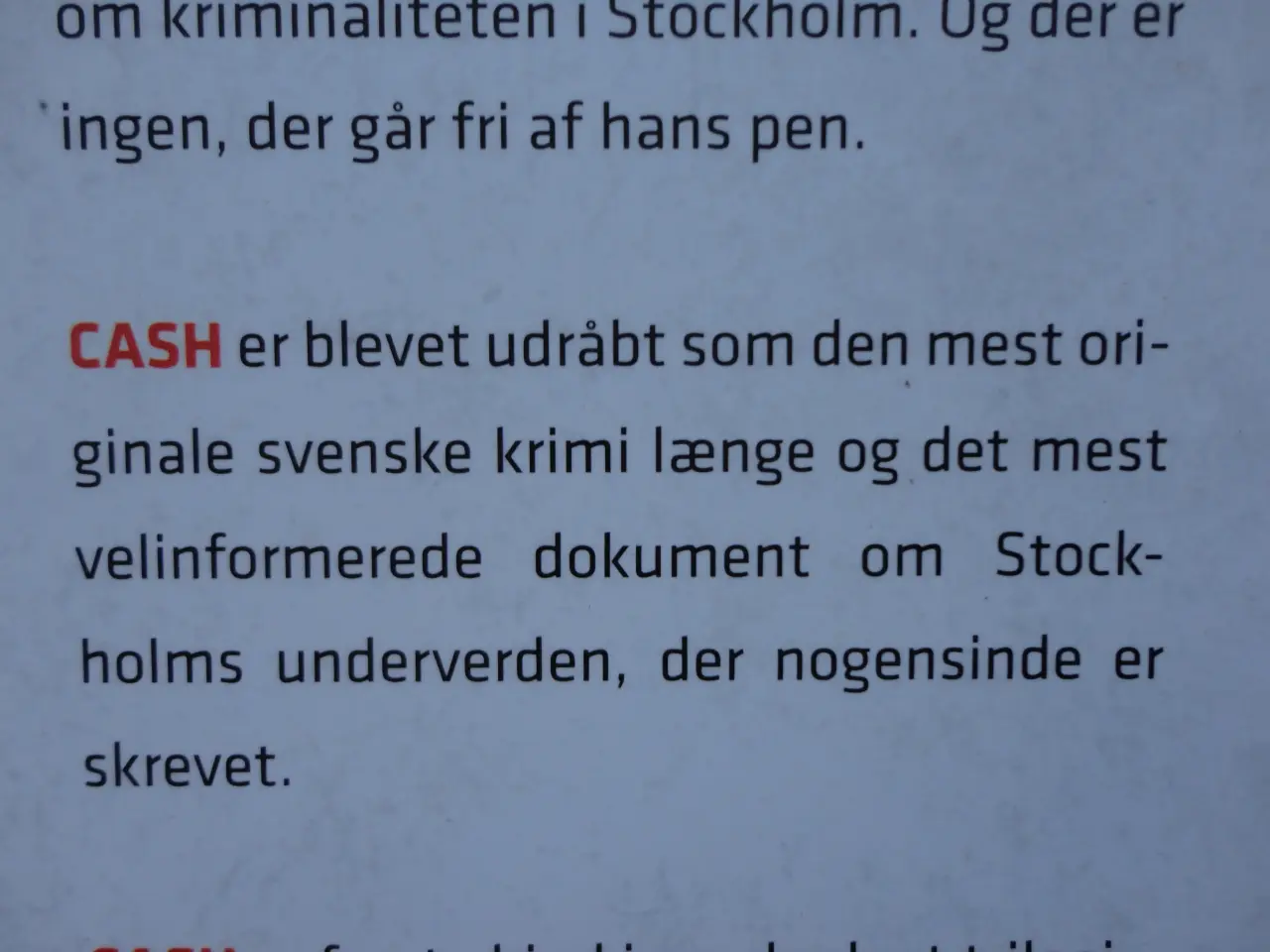 Billede 3 - C a s h :