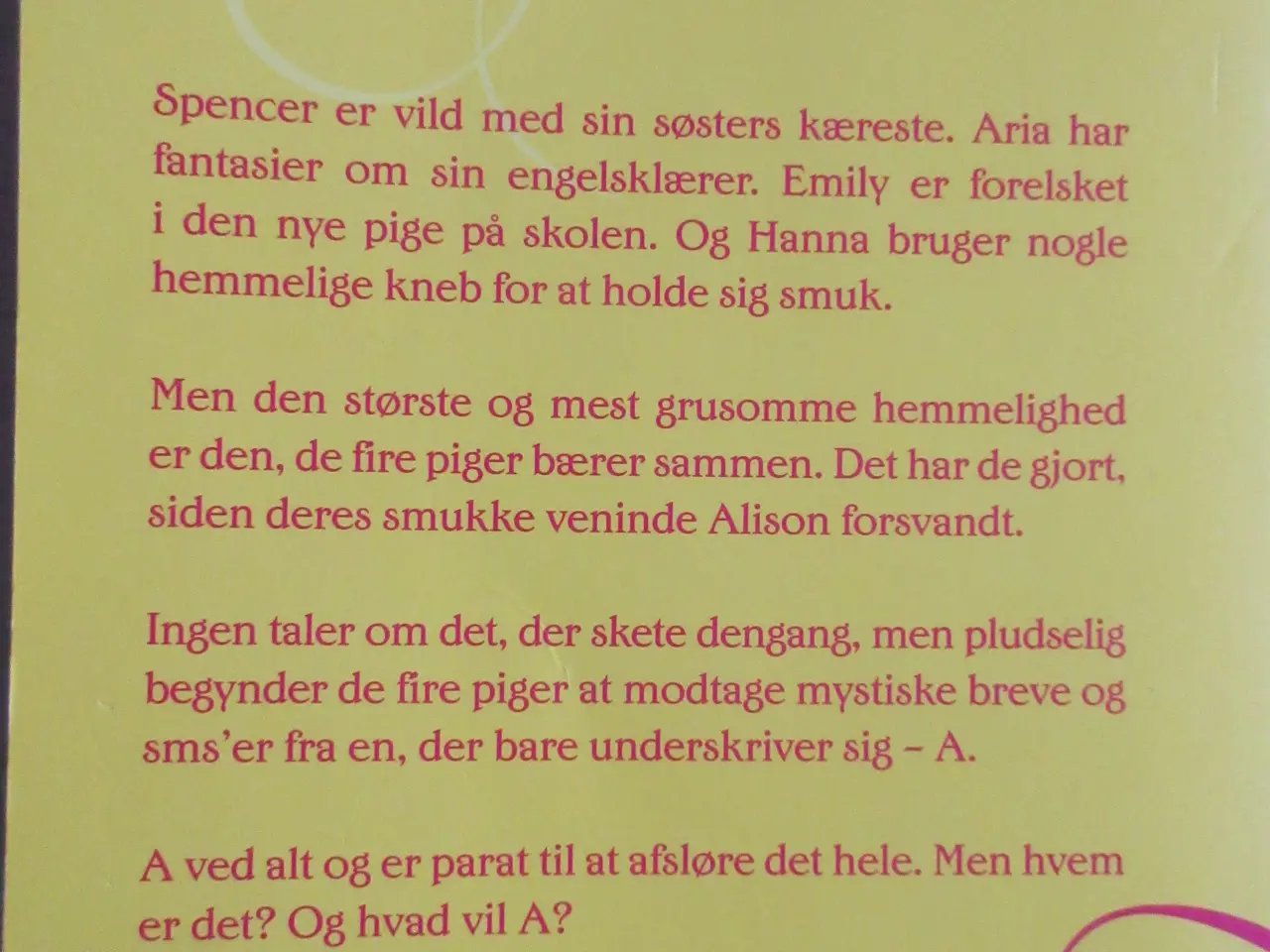 Billede 2 - "Pretty Little Liers" - ungdomsbøger ;-)
