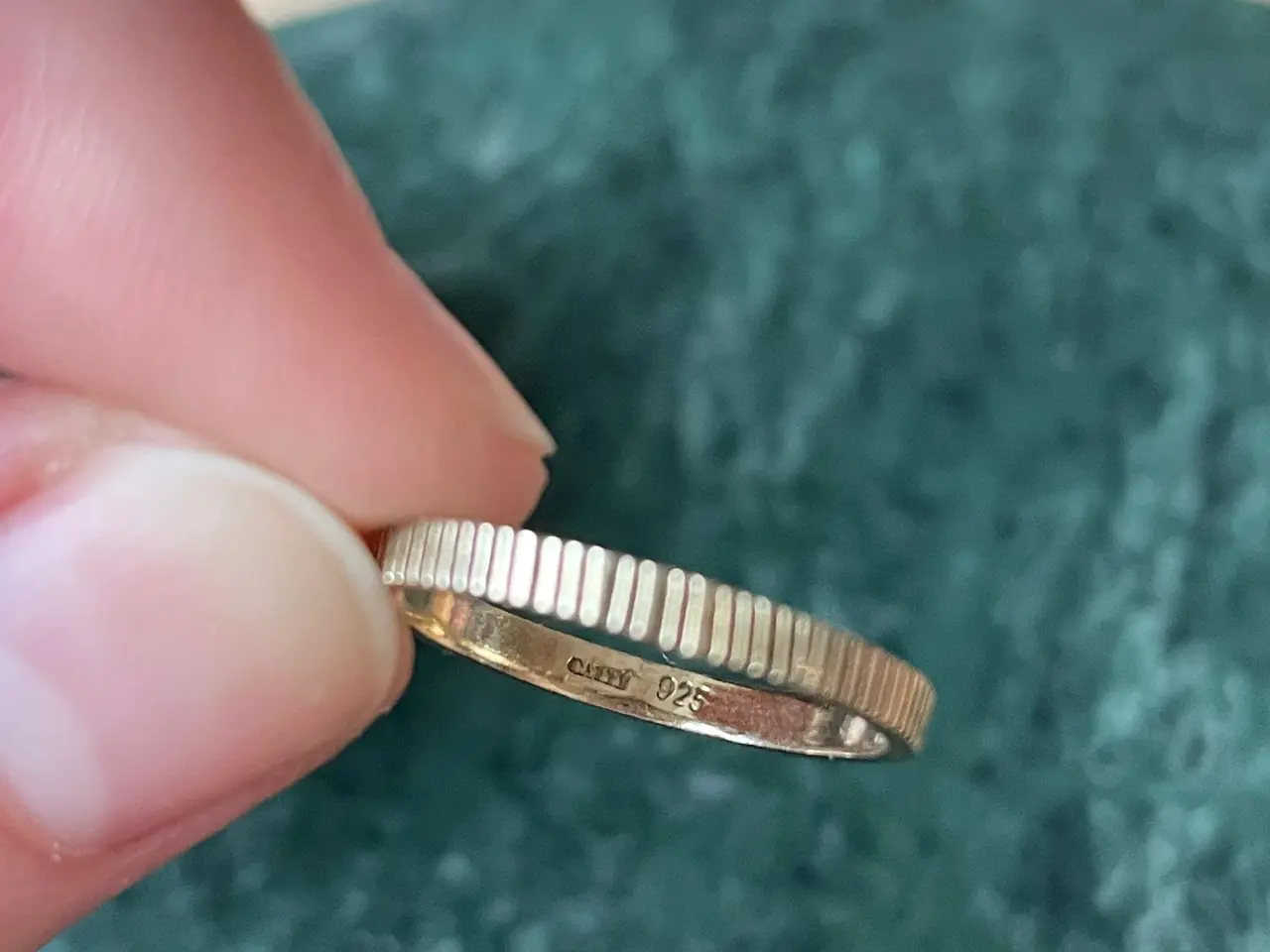 Billede 5 - Carré Jewellery forgyldt ring 