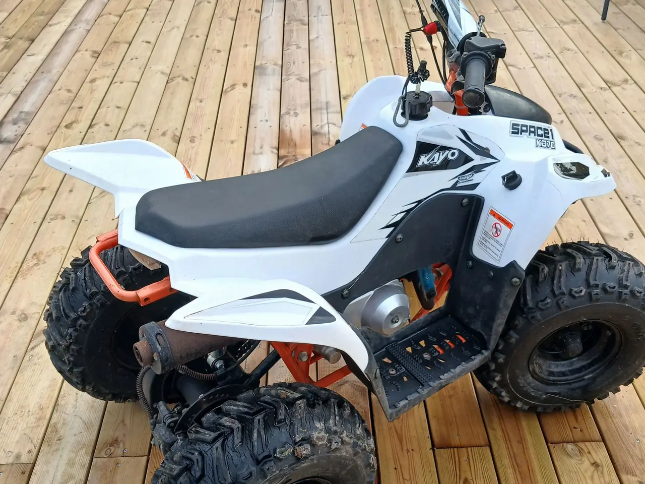 Billede 3 - KAYO SPACE1 KD70 – ATV JUNIOR