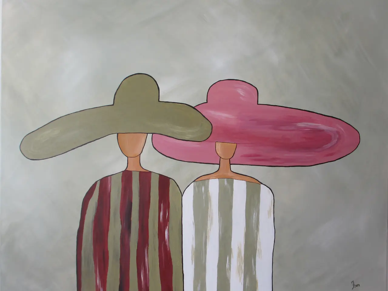 Billede 1 - ACRYL-MALERI nr. G 111