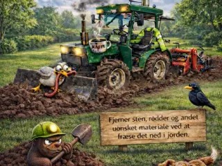 Stennedlægningsfræser
