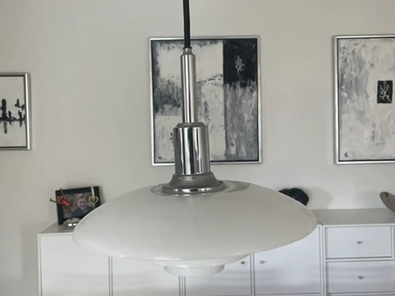 Billede 1 - PH 3/2 pendel glas & chrome