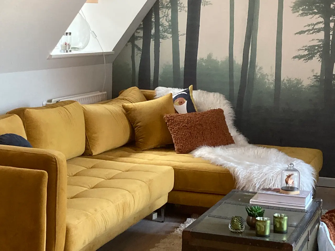 Billede 1 - Sofa med chaiselong