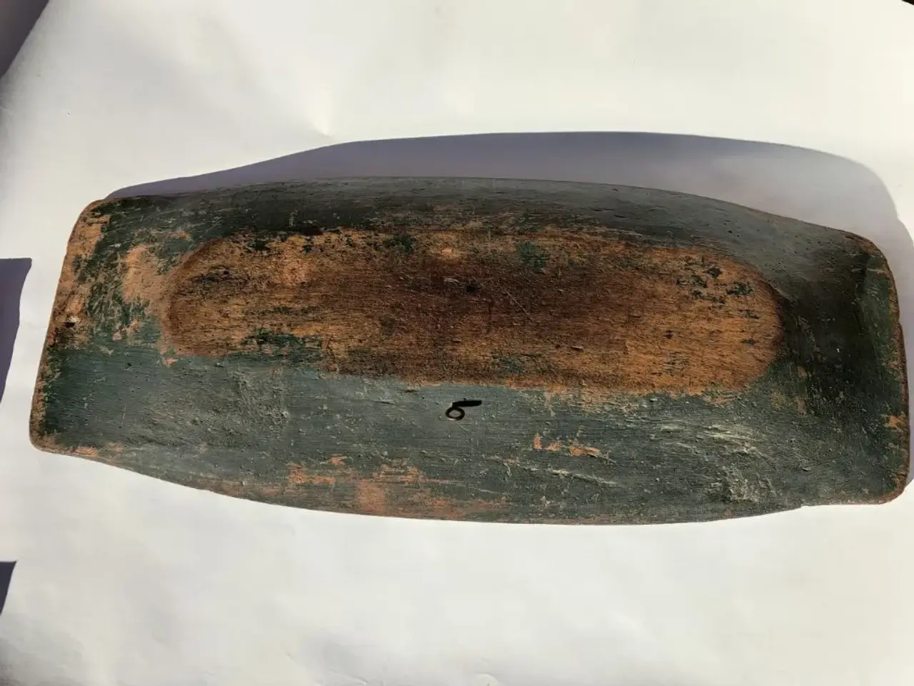 Billede 6 - Sulefad . Antik Træfad