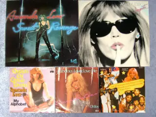 Amanda Lear LP'er og singler