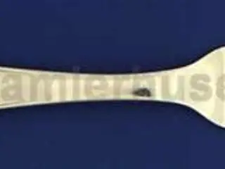 Gennembrudt Middagsgaffel, 20 cm.