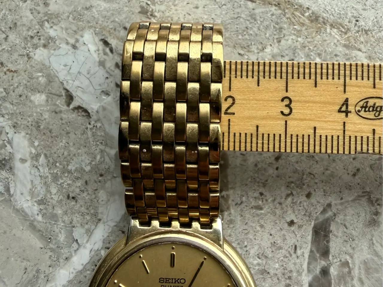 Billede 11 - Fint Seiko Quartz vintage guldur.