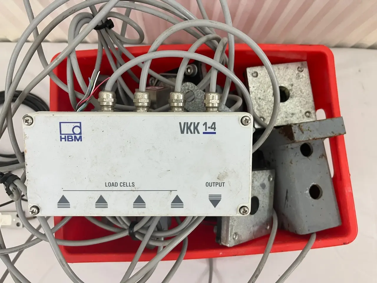 Billede 2 - HBM VKK14 Junction Box + 4 Load Cells Set Weighing
