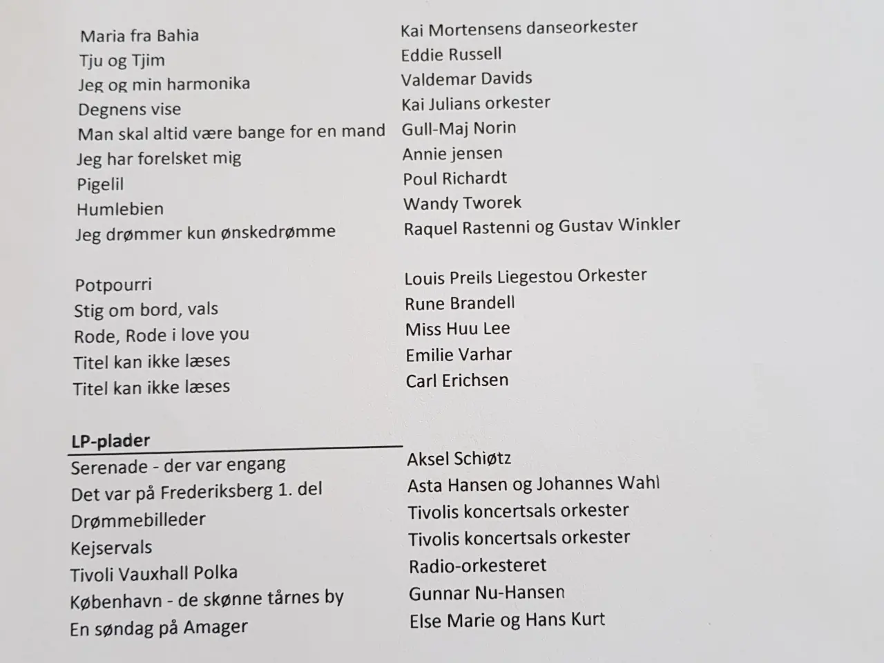Billede 6 - Gamle lakplader , 78’er 70 stk, mest dansk.