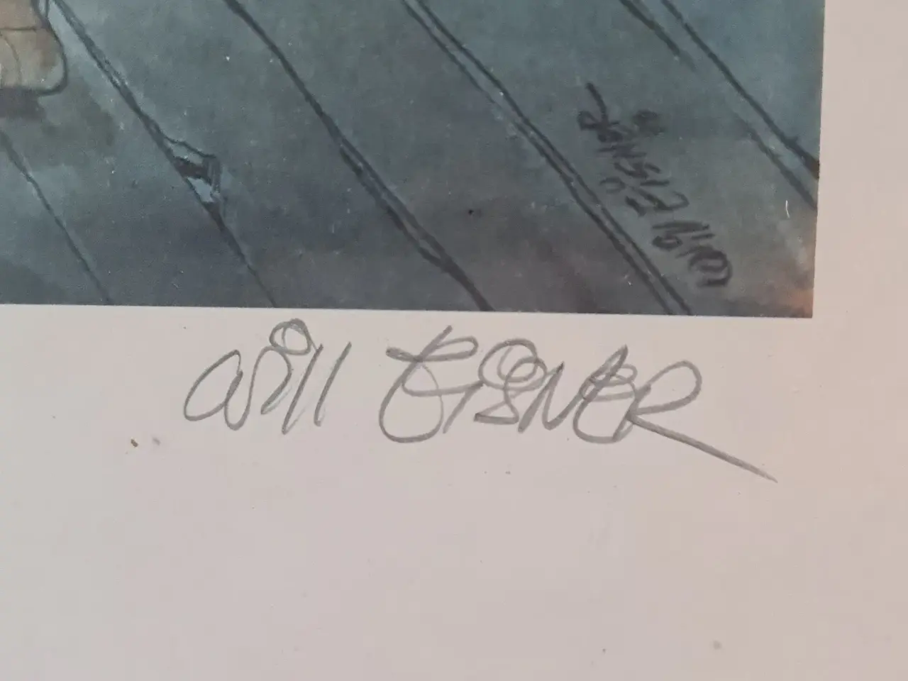 Billede 3 - 2 signerede Will Eisner-litografier fra 1988