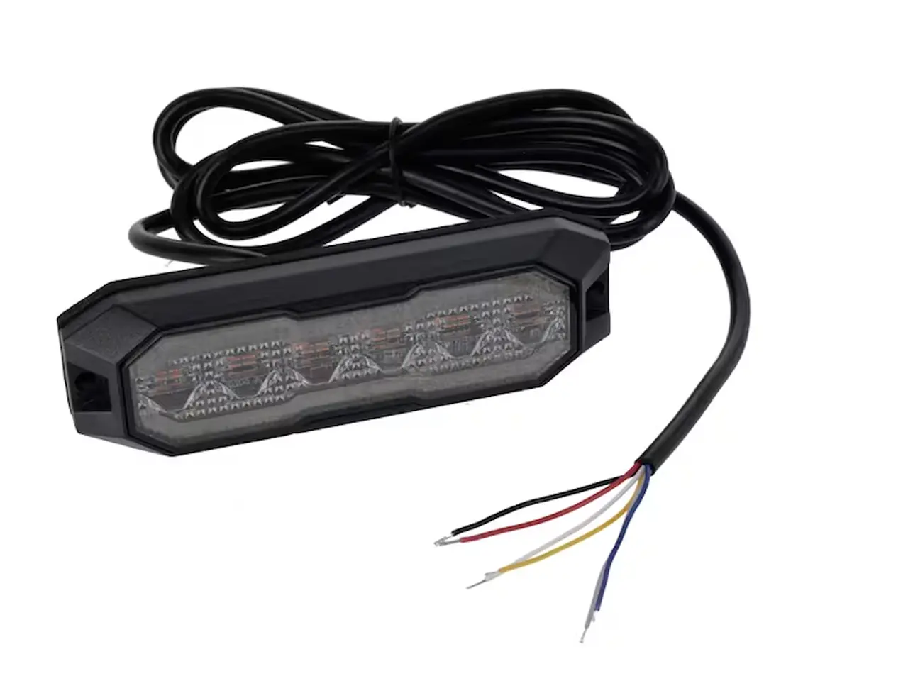 Billede 1 - Advarselslygte LED Baglygte med Blitz