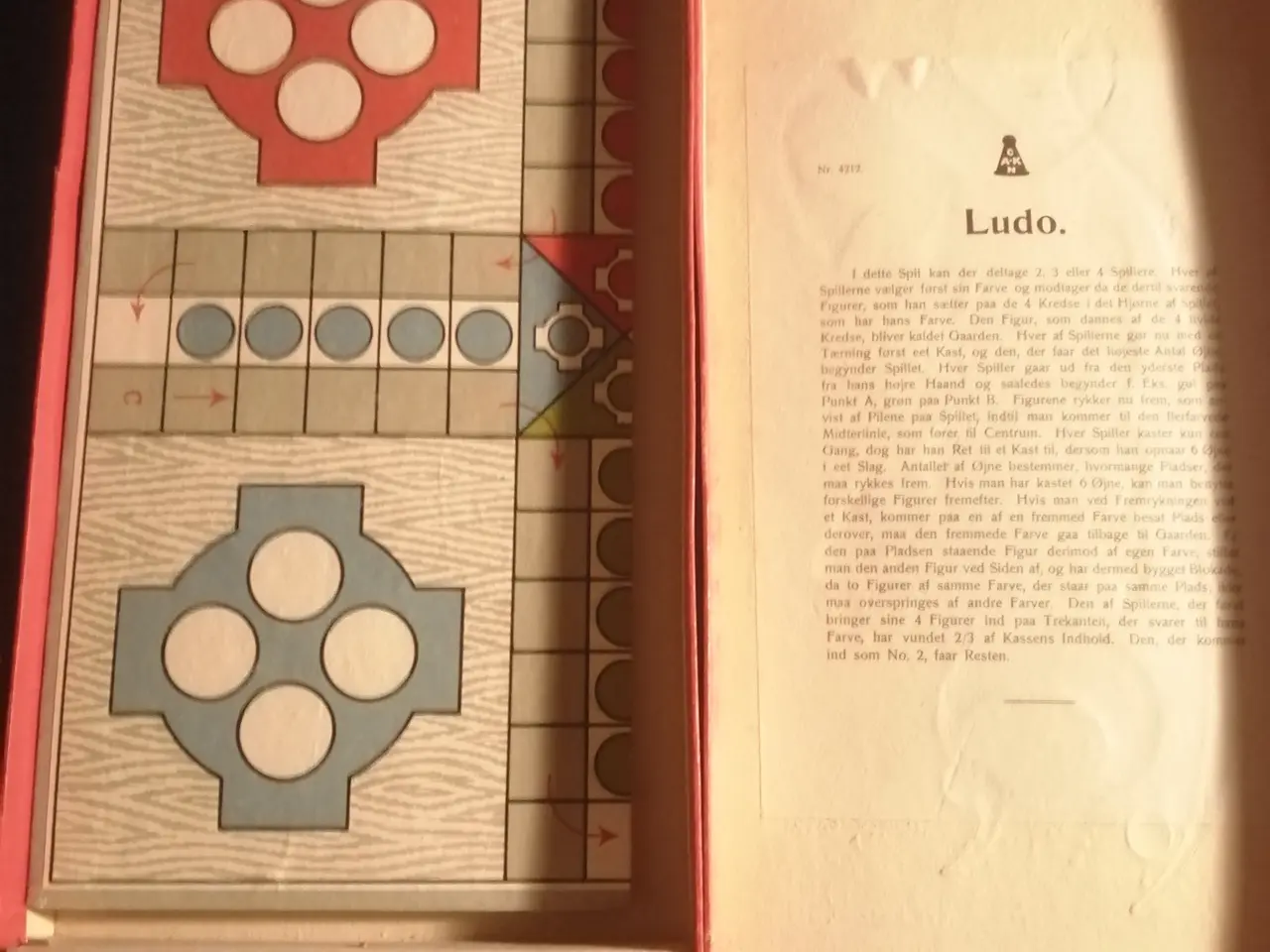 Billede 2 - Gammelt Ludo Spil