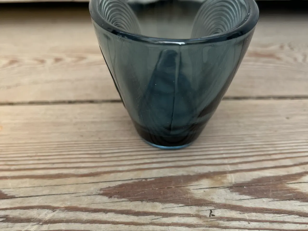 Billede 5 - Smuk grå glas Flødekande