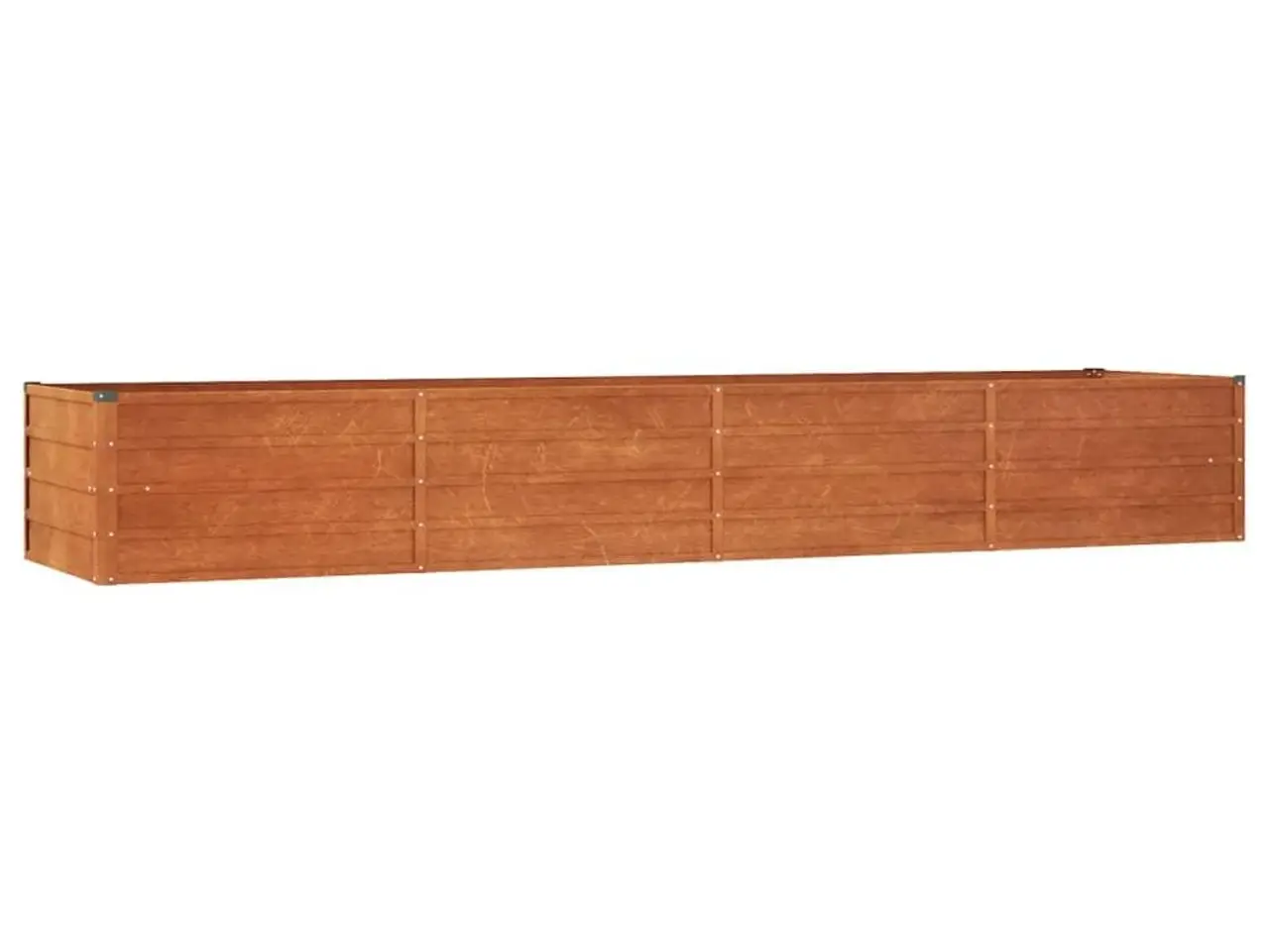 Billede 2 - Højbed i cortenstål 320 × 80 × 45 cm - rustfarvet