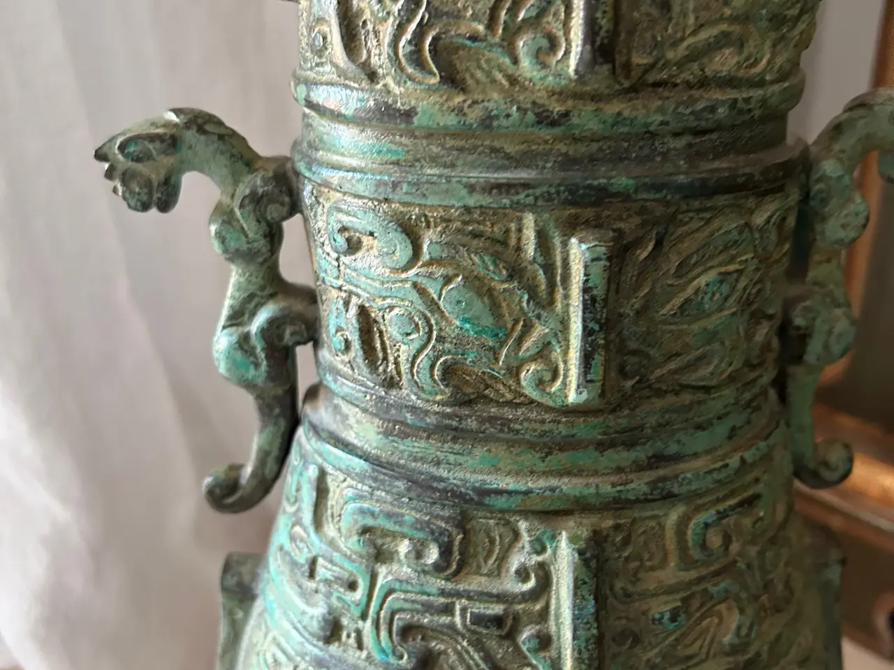 Billede 8 - Orientalsk/kinesisk lampe. NEDSAT