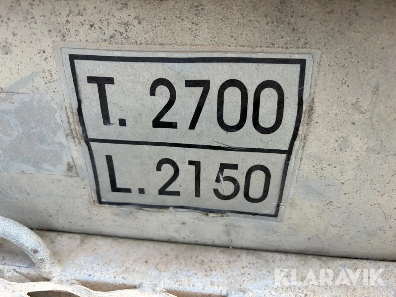 Billede 6 - Maskintrailer Variant 2700kg - 1 styk