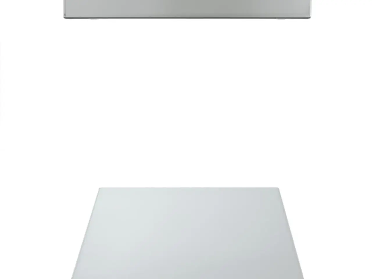 Billede 6 - Væghylder i rustfrit stål - 2 stk., 50 x 23,5 cm, sølvfarvet