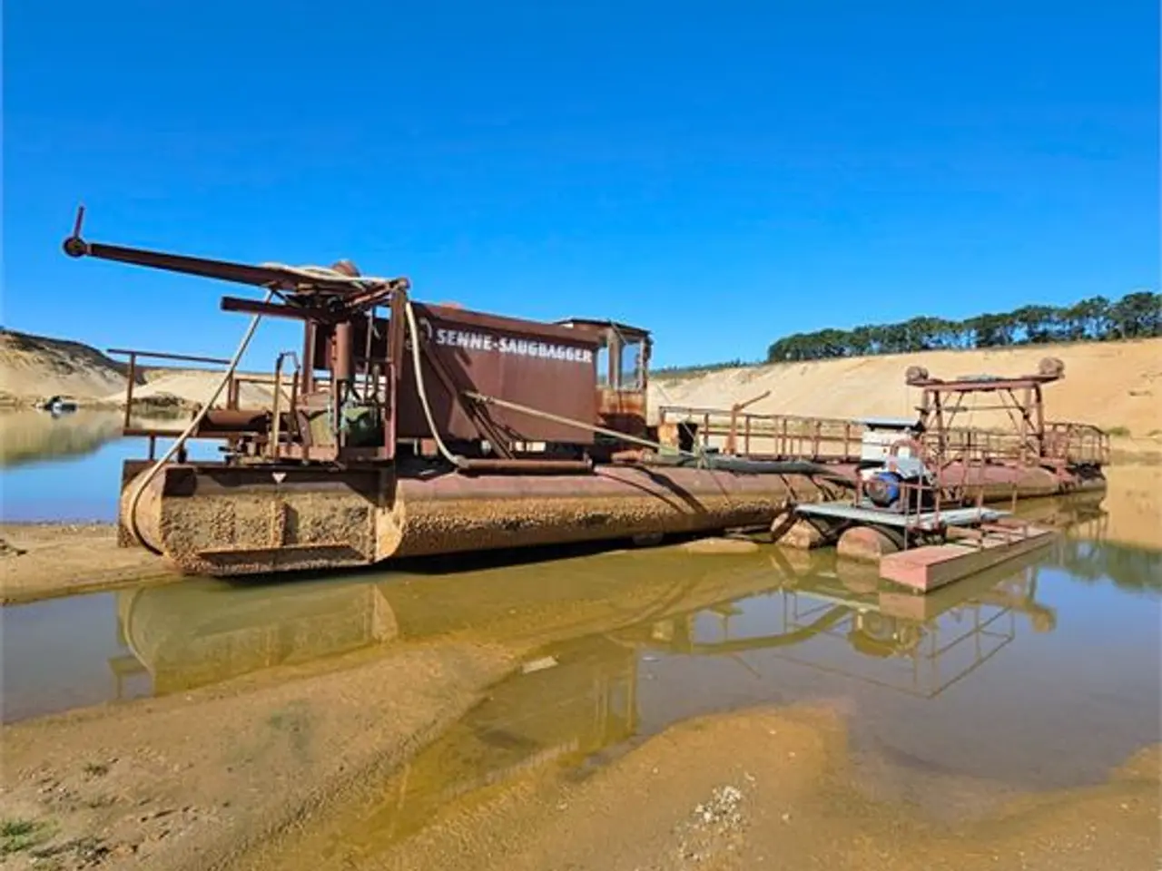 Billede 3 - ABC 25 m Sand Dredger - Senne Saugbagger / Sand dredger / Sandsugerpram