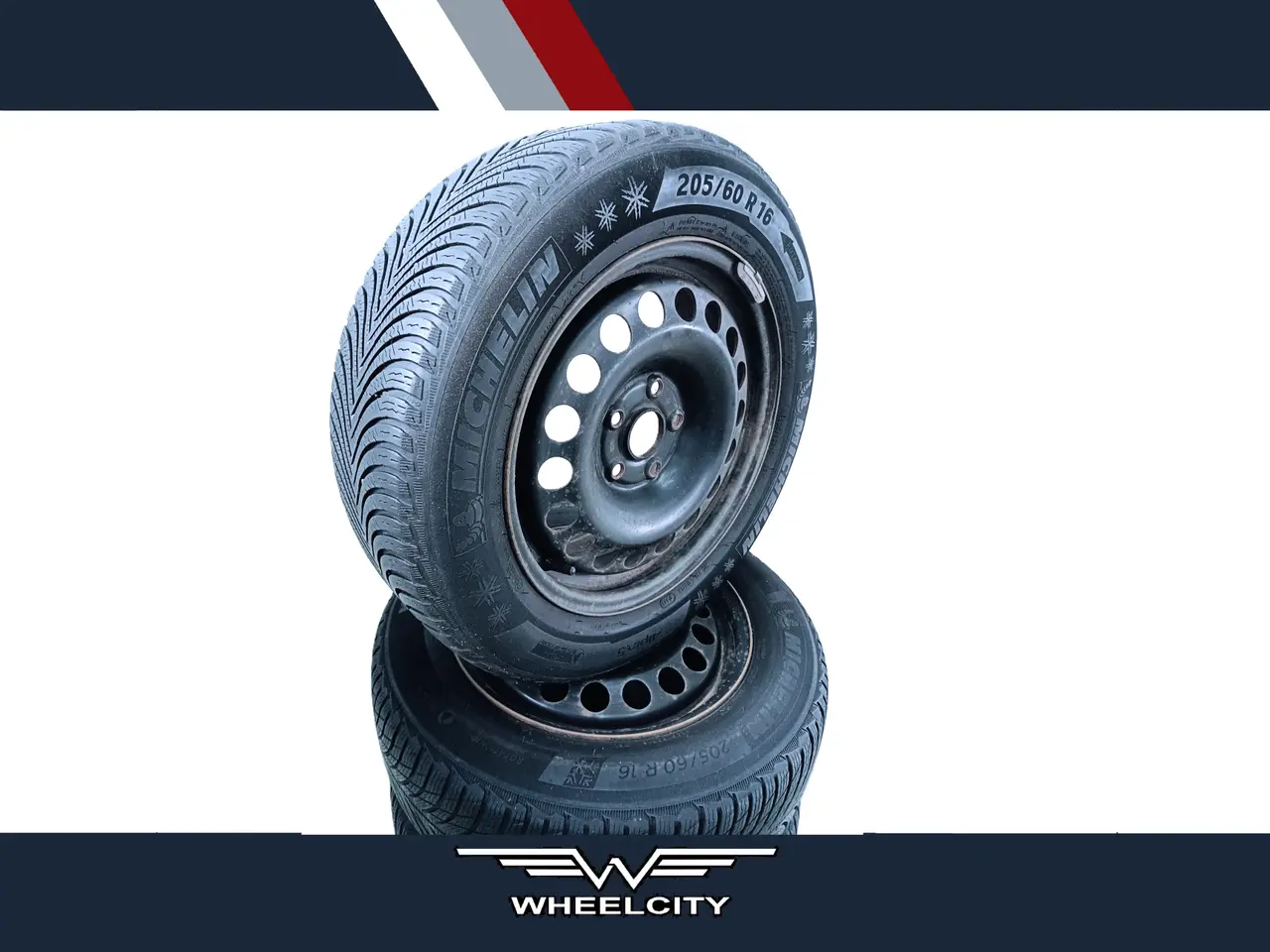 Billede 1 - 5x112 16" ET48 57,1ø AUDI/SEAT/SKODA/VW vinterdæk