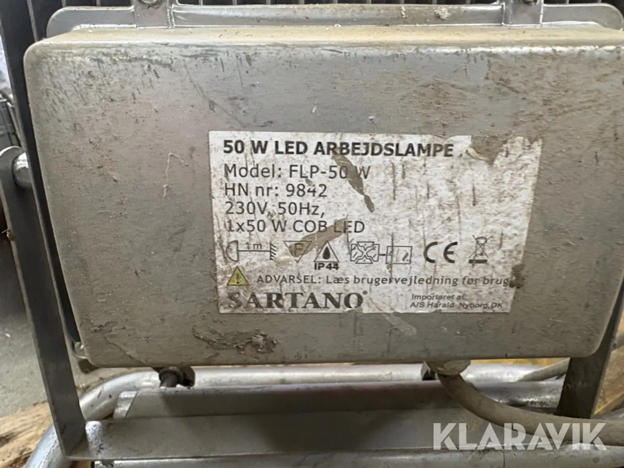 Billede 5 - Lot med arbejdslamper - 5 styk
