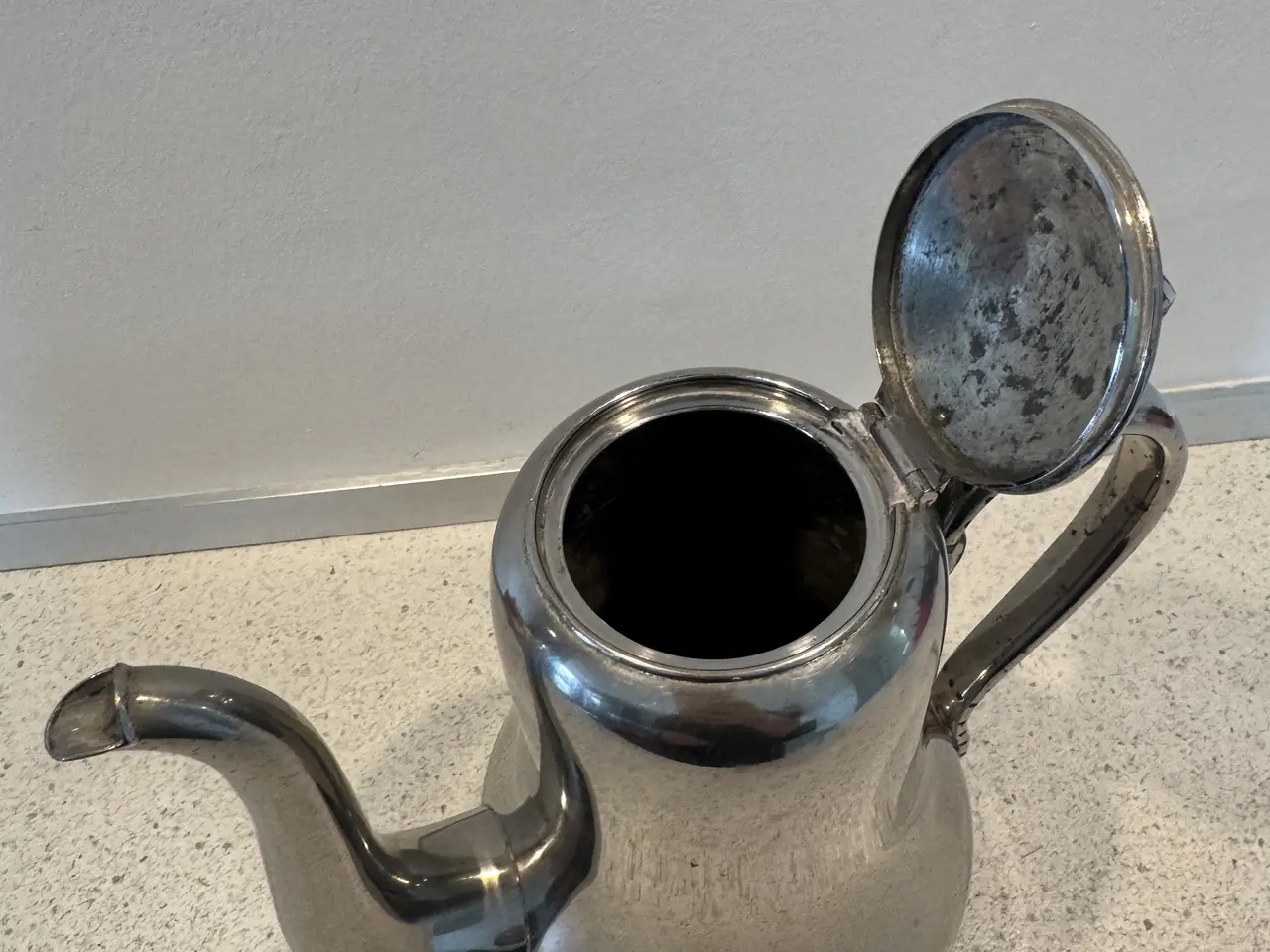 Billede 2 - Vintage kaffekande i Sølvplet
