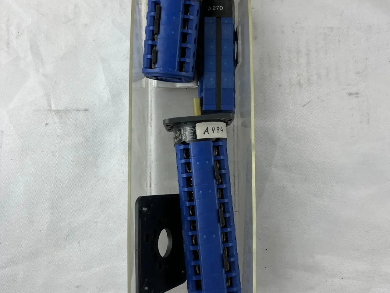 Billede 2 - Kraus Naimer Rotary Cam kontakt parti 3pc CA10 CG4
