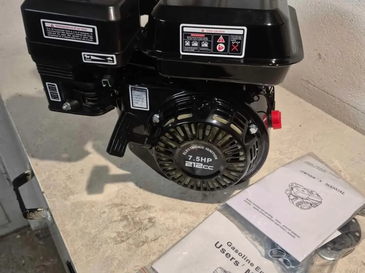 Billede 4 - HELT NYE "Honda motor" Loncin 212 cm 7.5 Hk.
