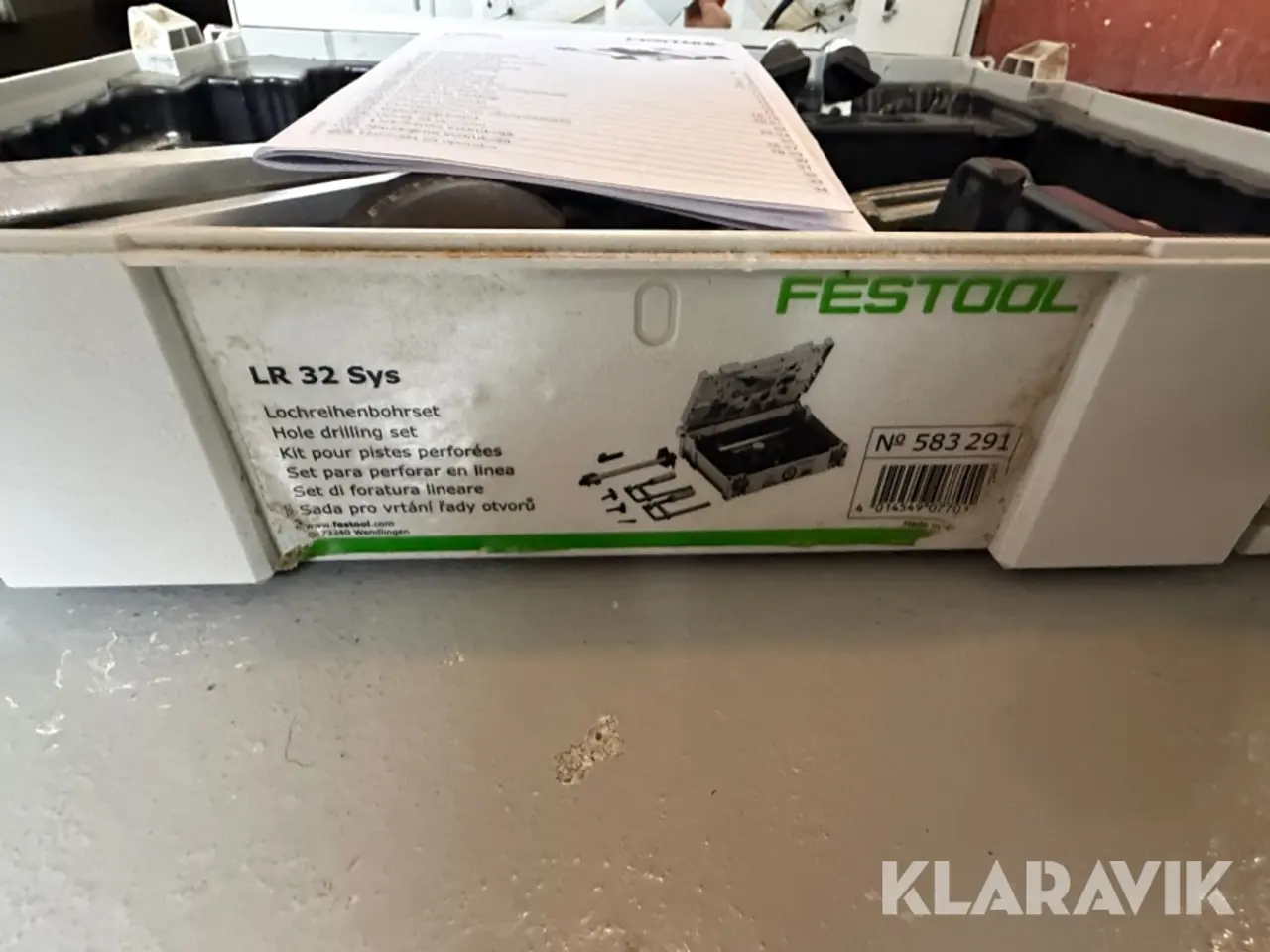Billede 5 - Festool LR 32-SYS hulrækkeboresæt Festool LR 32-SYS