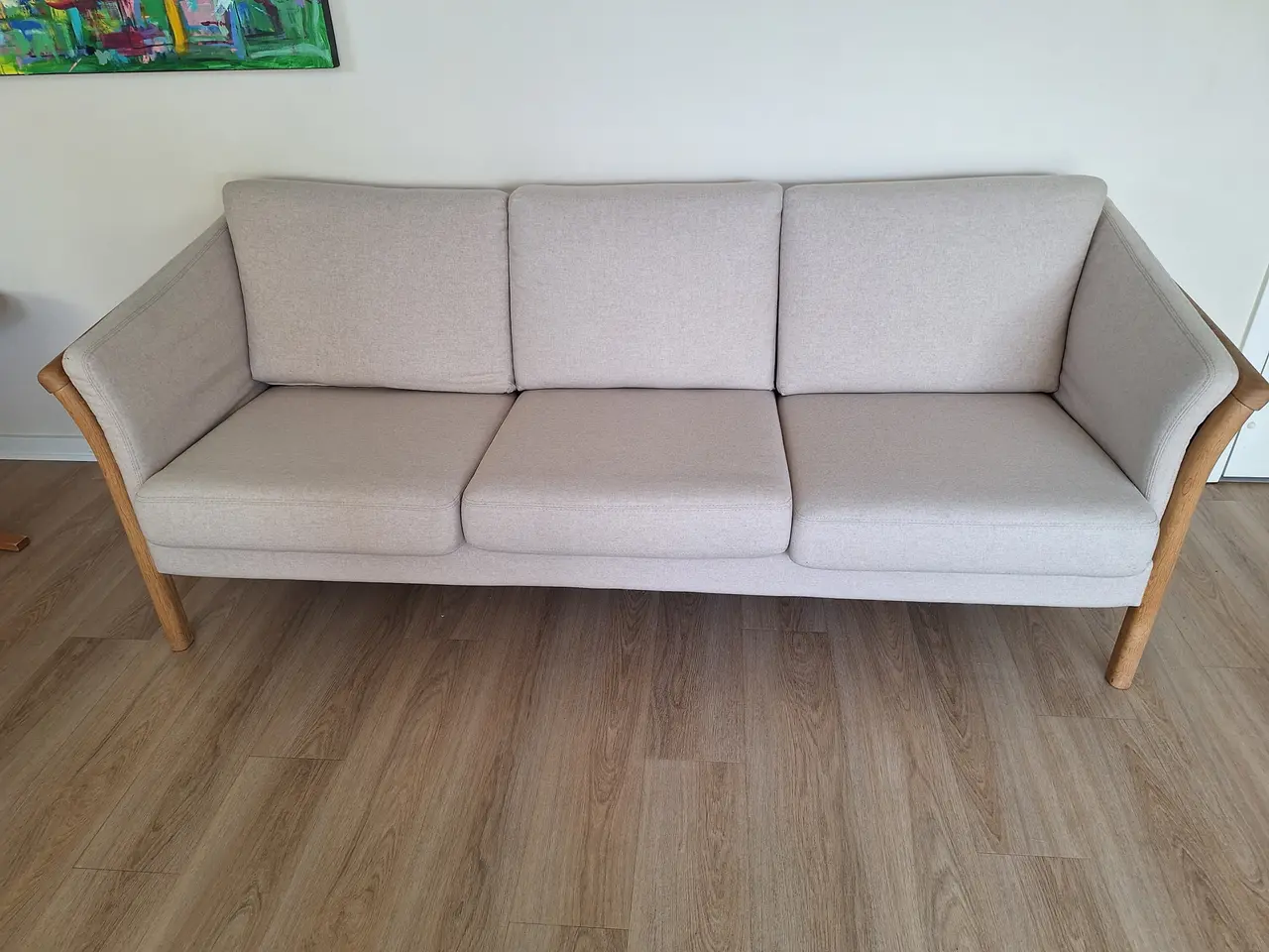 Billede 1 - Skalma Congo 3 pers. uld sofa